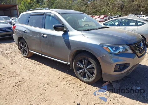 2018 Nissan Pathfinder Sl из США, поврежденный, VIN 5N1DR2MN0JC677439